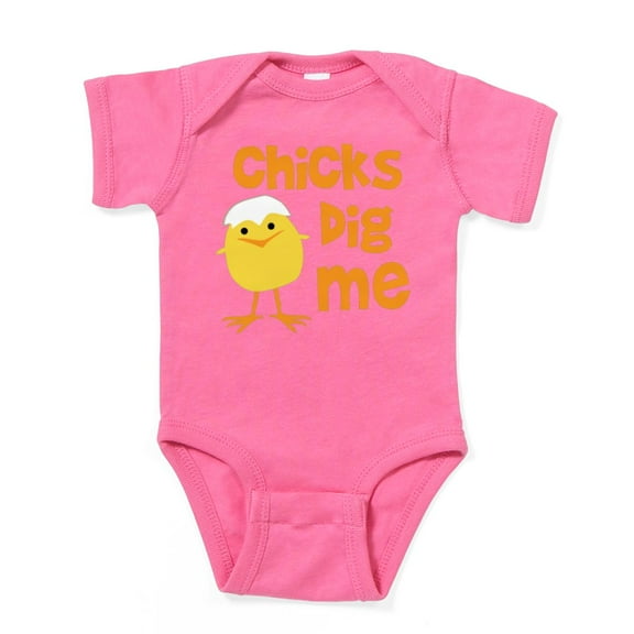 CafePress - Chicks - Cute Infant Bodysuit Baby Romper - Size Newborn - 24 Months