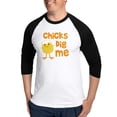thumbnail image 1 of CafePress - Chicks Dig Me Baseball Jersey - Cotton Baseball Jersey, 3/4 Raglan Sleeve Shirt, 1 of 4