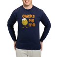 thumbnail image 1 of CafePress - Chicks Dig Me Long Sleeve Dark T Shirt - Long Sleeve Dark T-Shirt, 1 of 4