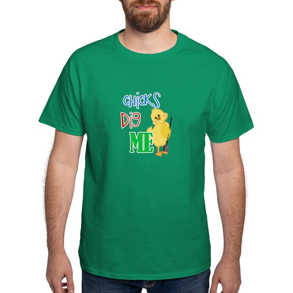 CafePress - Chicks Dig Me T Shirt - Men's Classic Graphic Cotton T-Shirt