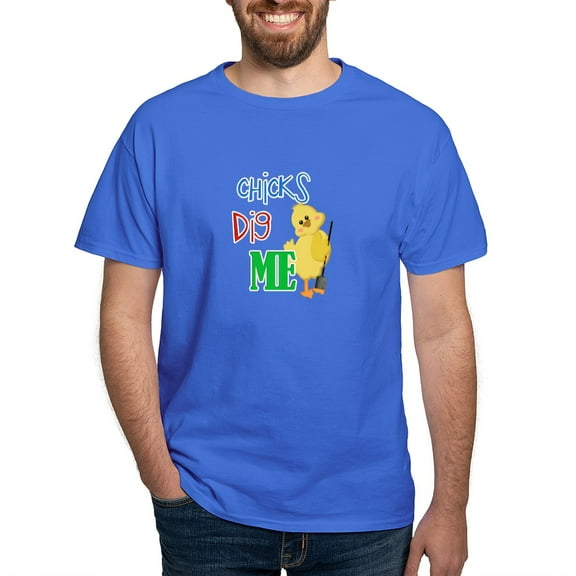 CafePress - Chicks Dig Me T Shirt - Men's Classic Graphic Cotton T-Shirt
