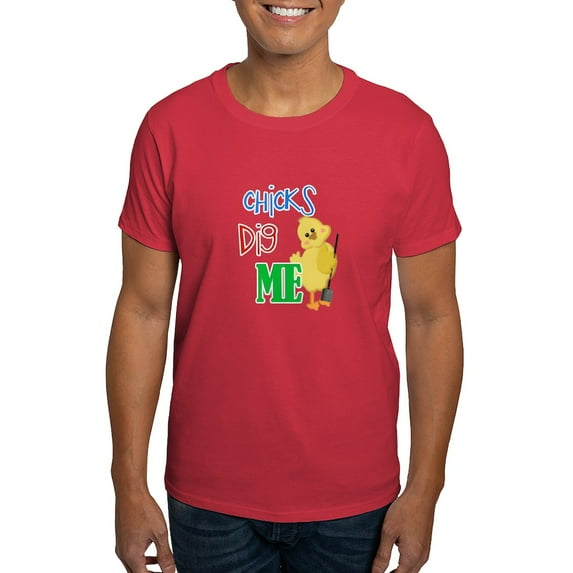 CafePress - Chicks Dig Me T Shirt - Men's Classic Graphic Cotton T-Shirt