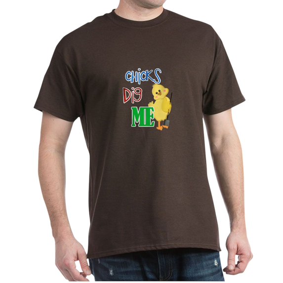 CafePress - Chicks Dig Me T Shirt - Men's Classic Graphic Cotton T-Shirt