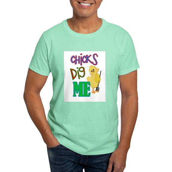 CafePress - Chicks Dig Me T Shirt - Men's Classic Graphic Cotton T-Shirt