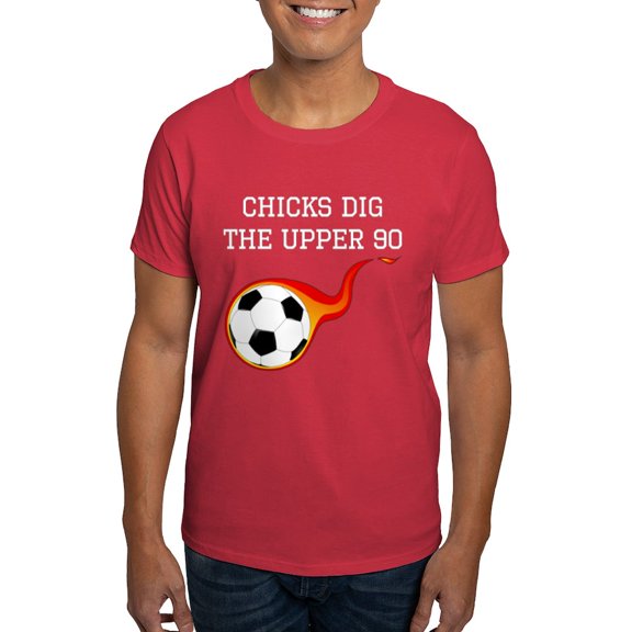 CafePress - Chicks Dig The Upper 90 T Shirt - Men's Classic Graphic Cotton T-Shirt