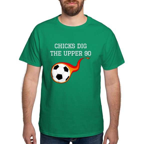 CafePress - Chicks Dig The Upper 90 T Shirt - Men's Classic Graphic Cotton T-Shirt