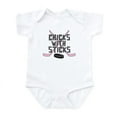 thumbnail image 1 of CafePress - Chicks With Sticks Body Suit - Baby Light Bodysuit, Size Newborn - 24 Months, 1 of 4