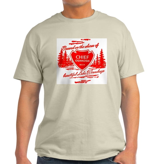 CafePress - Chief Oshkosh 1960 Light T Shirt - Men's Classic Graphic T-Shirt