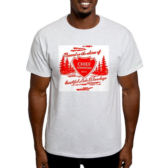 CafePress - Chief Oshkosh 1960 Light T Shirt - Men's Classic Graphic T-Shirt