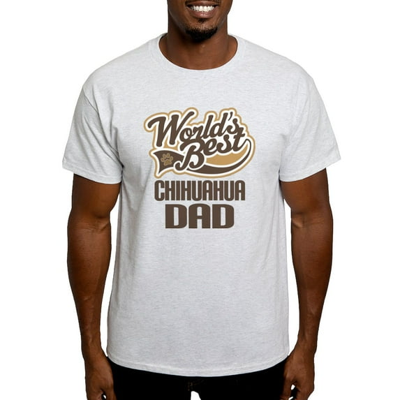 CafePress - Chihuahua Dad Light T Shirt - Men's Classic Graphic T-Shirt
