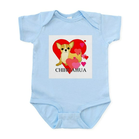 CafePress - Chihuahua Infant Bodysuit - Baby Light Bodysuit, Size Newborn - 24 Months