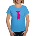 thumbnail image 1 of CafePress - Chihuahua Silhouette Women's Classic T Shirt - Women's Traditional Fit Dark T-Shirt, 1 of 4