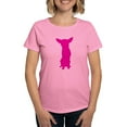 thumbnail image 1 of CafePress - Chihuahua Silhouette Women's Classic T Shirt - Women's Traditional Fit Dark T-Shirt, 1 of 4