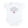 thumbnail image 1 of CafePress - *Child Via Surrogacy* Infant Creeper - Baby Light Bodysuit, Size Newborn - 24 Months, 1 of 4