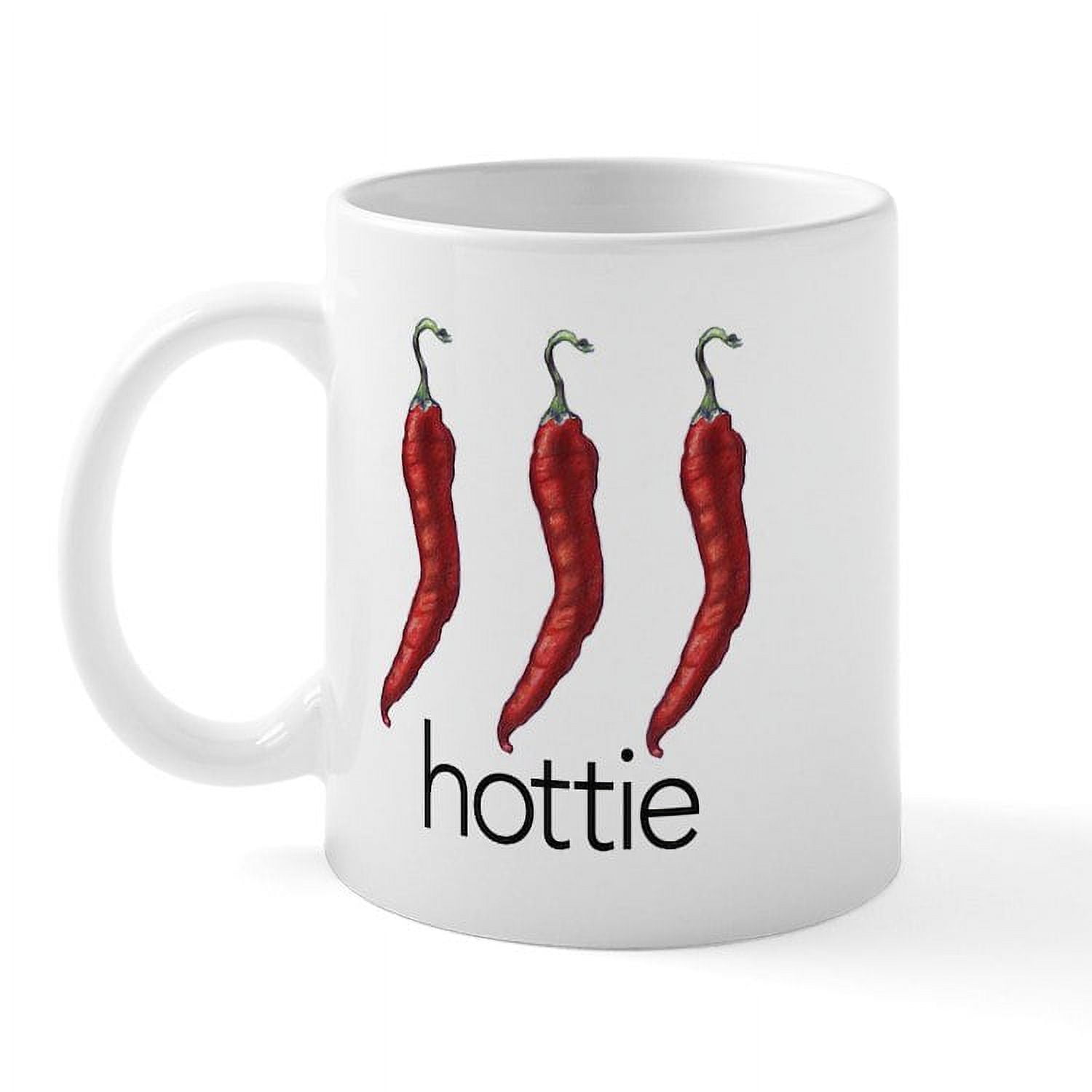 CafePress Chili Pepper Hottie Mug Mugs 11 oz Ceramic Mug Novelty