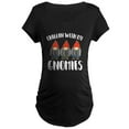thumbnail image 1 of CafePress - Chillin With My Gnomies Maternity Dark T Shirt - Maternity Dark T-Shirt, 1 of 3