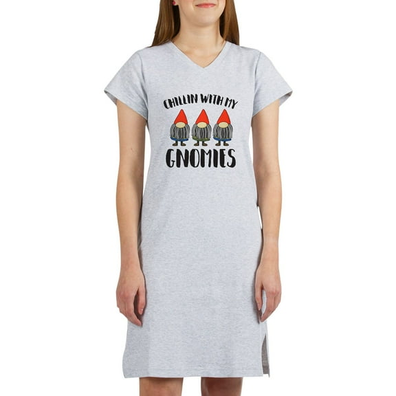 CafePress - Chillin With My Gnomies - Women's Nightshirt