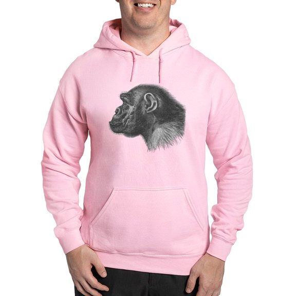 CafePress - Chimp Profile Hooded Sweatshirt - Pullover Hoodie, Hooded Sweatshirt