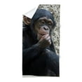 thumbnail image 1 of CafePress - Chimpanzee002 - Large Beach Towel, Soft 30"x60" Towel with Unique Design, 1 of 3