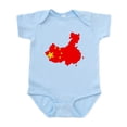 thumbnail image 1 of CafePress - China Flag Map Infant Bodysuit - Baby Light Bodysuit, Size Newborn - 24 Months, 1 of 4
