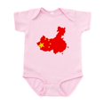 thumbnail image 1 of CafePress - China Flag Map Infant Bodysuit - Baby Light Bodysuit, Size Newborn - 24 Months, 1 of 4