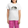 thumbnail image 1 of CafePress - Chinchillas Women's Light Pajamas - Women's Short Sleeve Print T-Shirt and Pants Light Cotton Pajama Set, 1 of 7