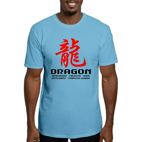 CafePress - Chinese Astrology Dragon Fitted T Shirt - Fitted T-Shirt, Vintage Fit Soft Cotton Tee