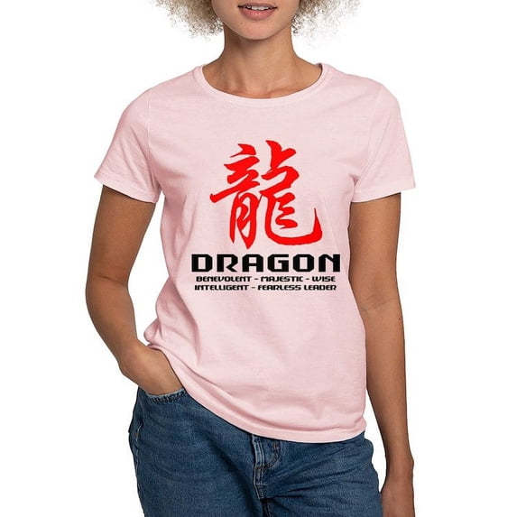 CafePress - Chinese Astrology Dragon Women's Light T Shirt - Women's Classic T-Shirt