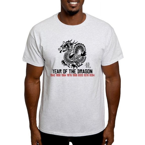 CafePress - Chinese New Year Of The Dragon Light T Shirt - Light T-Shirt - CP