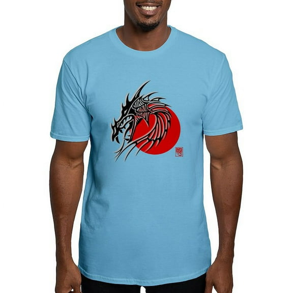 CafePress - Chinese Zodiac Dragon Fitted T Shirt - Fitted T-Shirt, Vintage Fit Soft Cotton Tee