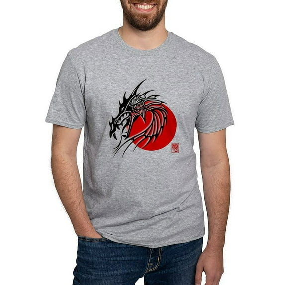 CafePress - Chinese Zodiac Dragon Fitted T Shirt - Fitted T-Shirt, Vintage Fit Soft Cotton Tee