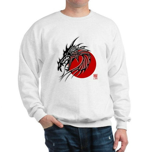 CafePress - Chinese Zodiac Dragon Sweatshirt - Crew Neck Sweatshirt