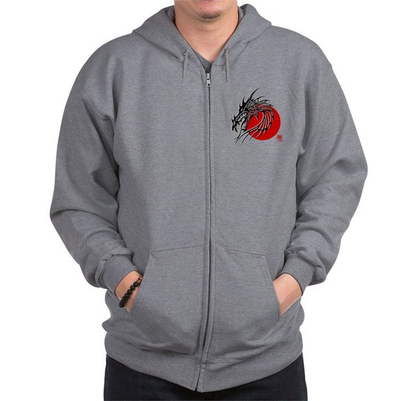 CafePress - Chinese Zodiac Dragon Zip Hoodie - Zip Hoodie, Classic Hooded Sweatshirt with Metal Zipper