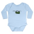 thumbnail image 1 of CafePress - Chinook Helicopter Body Suit - Long Sleeve Cotton Baby Bodysuit, 1 of 4