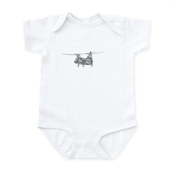 CafePress - Chinooks Infant Bodysuit - Baby Light Bodysuit, Size Newborn - 24 Months
