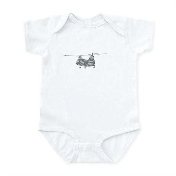 CafePress - Chinooks Infant Bodysuit - Baby Light Bodysuit, Size Newborn - 24 Months