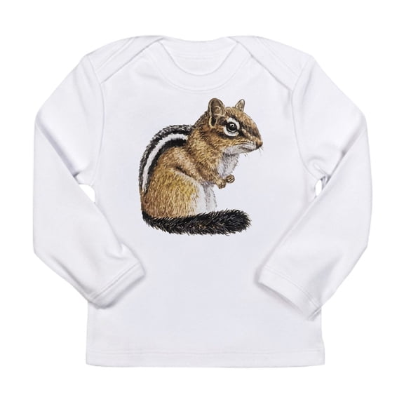 CafePress - Chipmunk Cutie Long Sleeve T Shirt - Long Sleeve Infant T-Shirt