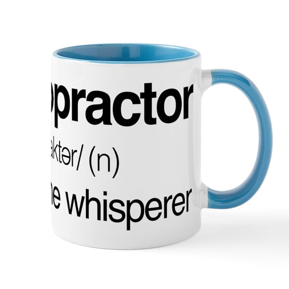 CafePress - Chiropractor The Spine Whisperer - 11 oz Ceramic Mug - Novelty Coffee Tea Cup