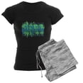 thumbnail image 1 of CafePress - Chlorineperfume3 Pajamas - Women's Short Sleeve Print T-Shirt and Pants Dark Cotton Pajama Set, 1 of 7