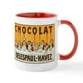thumbnail image 1 of CafePress - Chocolat, Delespaul Havez, Vintage Poster Mug - 11 oz Ceramic Mug - Novelty Coffee Tea Cup, 1 of 4