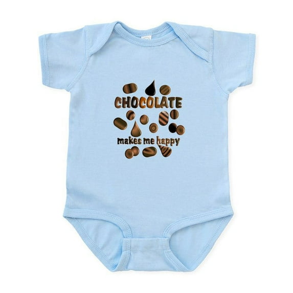 CafePress - Chocolate Infant Bodysuit - Baby Light Bodysuit, Size Newborn - 24 Months