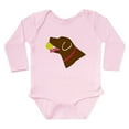 thumbnail image 1 of CafePress - Chocolate La Body Suit - Long Sleeve Cotton Baby Bodysuit, 1 of 4