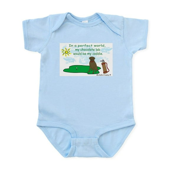 CafePress - Chocolate Lab Infant Bodysuit - Baby Light Bodysuit, Size Newborn - 24 Months