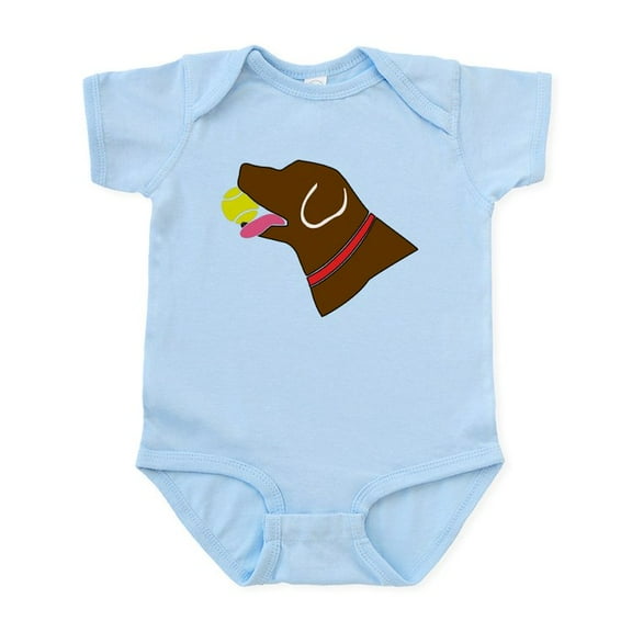 CafePress - Chocolate Lab Infant Bodysuit - Baby Light Bodysuit, Size Newborn - 24 Months