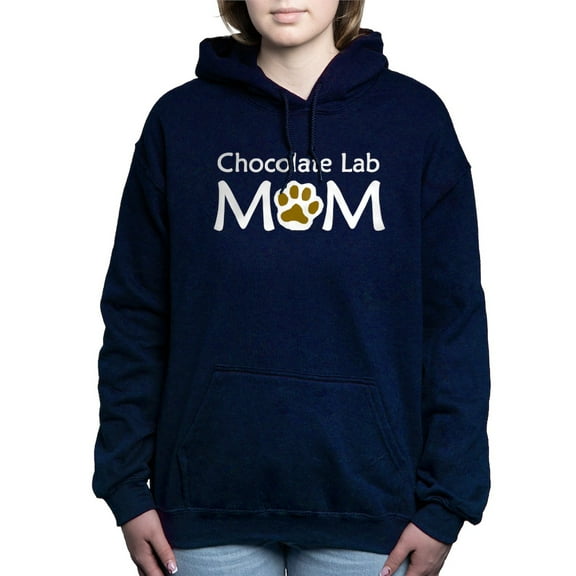 CafePress - Chocolate Lab Mom Hooded Sweatshirt - Pullover Hoodie, Classic & Comfortable Hooded Sweatshirt