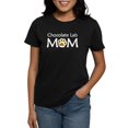 thumbnail image 1 of CafePress - Chocolate Lab Mom T Shirt - Women's Traditional Fit Dark T-Shirt, 1 of 4