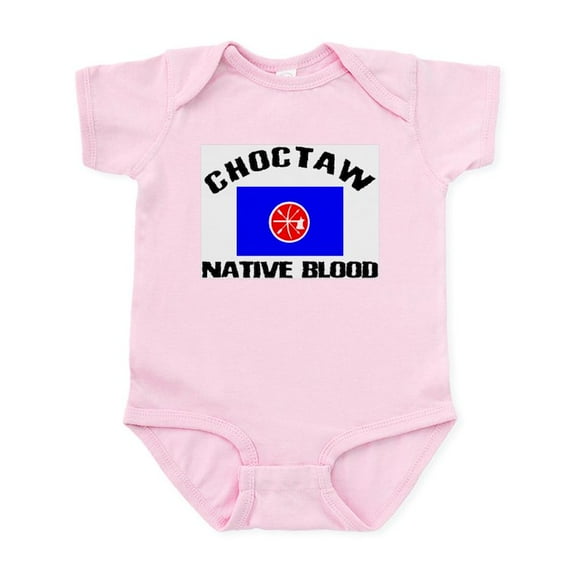 CafePress - Choctaw Native Blood Infant Bodysuit - Baby Light Bodysuit, Size Newborn - 24 Months