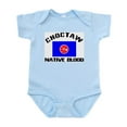thumbnail image 1 of CafePress - Choctaw Native Blood Infant Bodysuit - Baby Light Bodysuit, Size Newborn - 24 Months, 1 of 4