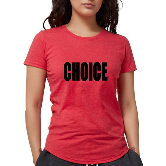 CafePress - Choicerect Women's Deluxe T Shirt - Womens Tri-blend T-Shirt