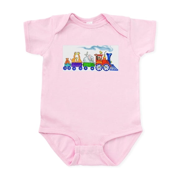 CafePress - Choo Choo Train Infant Bodysuit - Baby Light Bodysuit, Size Newborn - 24 Months